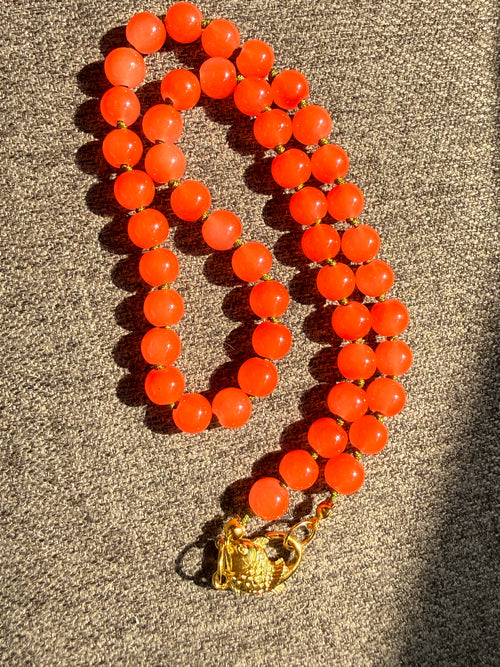 Aperol Spritz Necklace