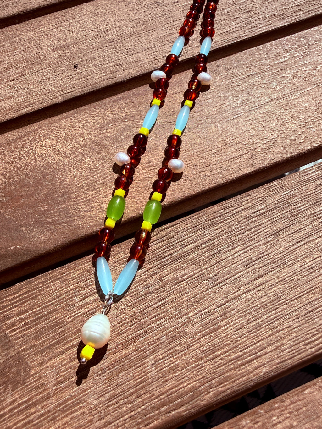 Lustre and Shadow Necklace