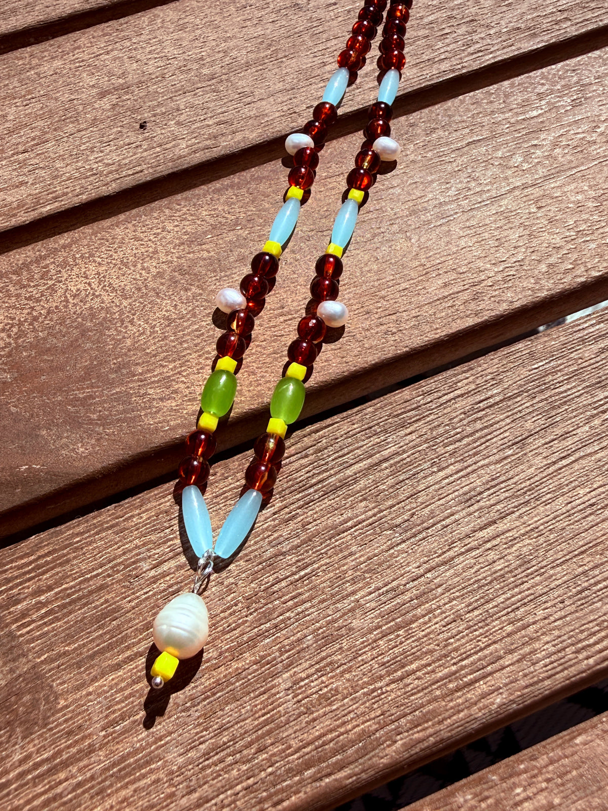 Lustre and Shadow Necklace