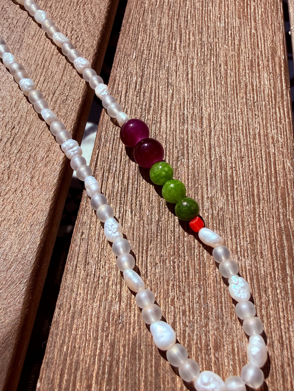 Freshwater Study No. 1 Necklace
