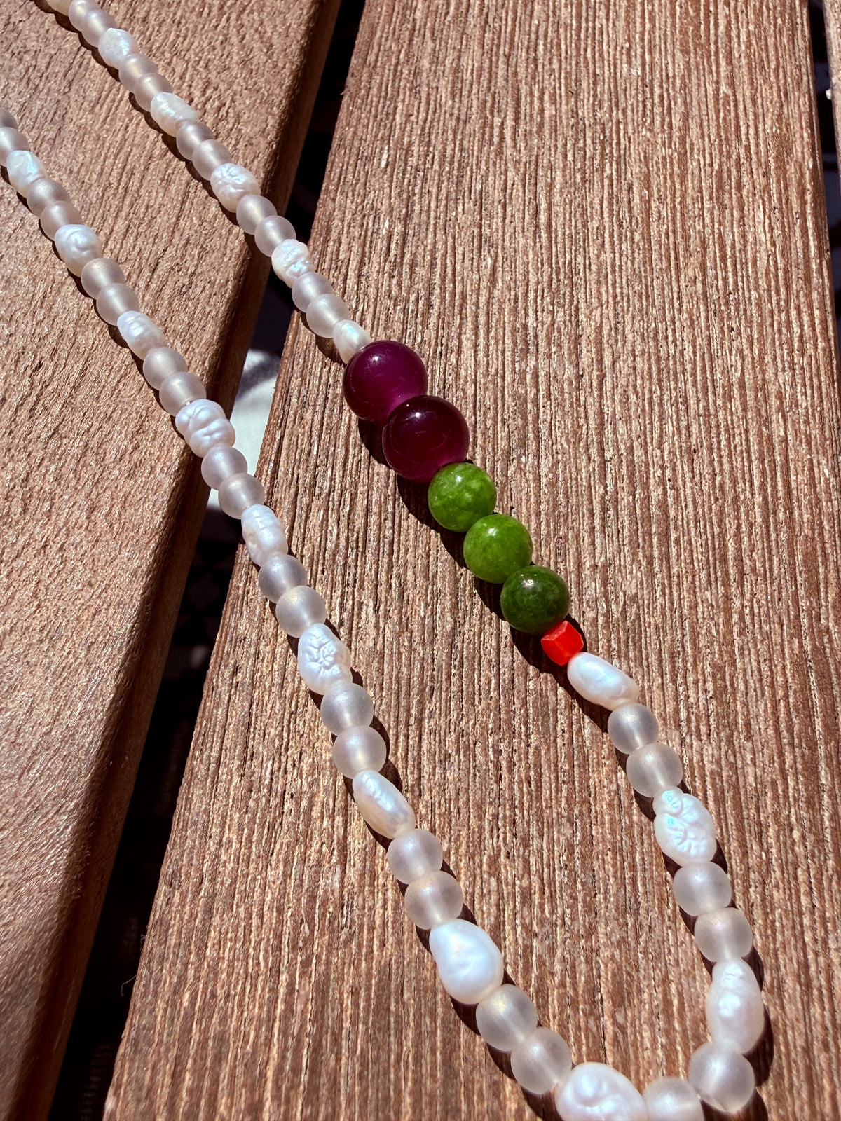 Freshwater Study No. 1 Necklace