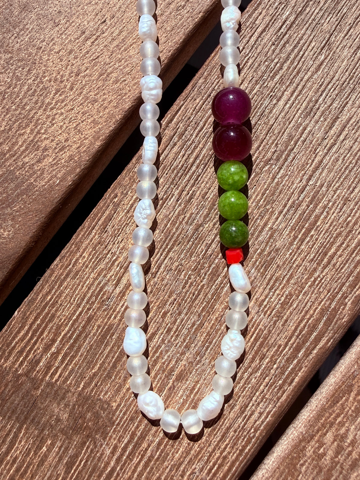 Freshwater Study No. 1 Necklace