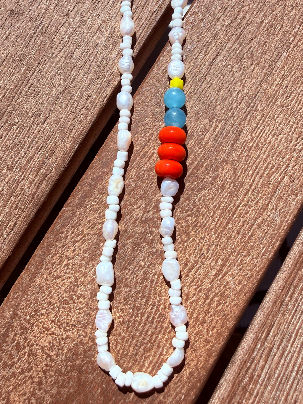 Freshwater Study No. 3 Necklace